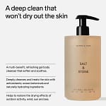 Gel de dus cu Saffron & Cedar, Salt & Stone, 450ml - Imagine 6