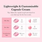 Crema de fata iluminatoare anti-pete, TXA Niacinamide Capsule, Medicube, 55g - Imagine 5