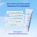 Protectie solara, Ultra Light Invisible Sunscreen SPF50 PA++++, Cosrx, 50ml - Imagine 5