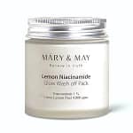 Mască de față iluminatoare cu lămâie și niacinamidă, Mary & May, 125g