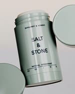 Deodorant natural SALT & STONE cu Bergamot si Hinoki, 75g - Imagine 5