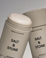 Deodorant natural SALT & STONE cu Santal si Vetiver, 75g - Imagine 2