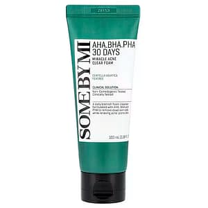 Spumă de curățare cu AHA, BHA și PHA, Some By Mi, 30 Days Miracle Foam, 100ml
