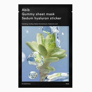 Masca de față Gummy Sheet cu hialuron, ABIB, Hyaluron Sticker, 27ml