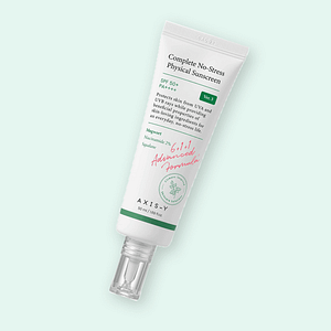 Crema de fata SPF 50+ PA++++,  Complete No-Stress Physical V.3, AXIS-Y, 50 ml