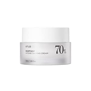 Crema pentru calmarea tenului Heartleaf 70%, Anua, 50ml