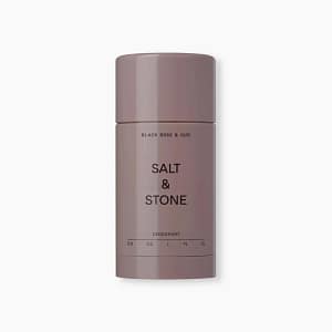 Deodorant natural SALT & STONE cu Black Rose & Oud, 75g
