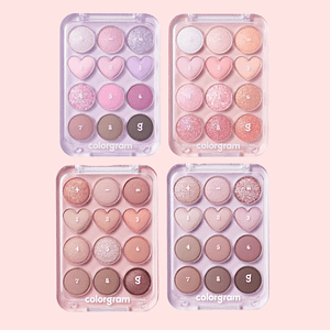 Paletă de farduri de pleoape, Colorgram, Pin Point Eyeshadow Palette, 12g