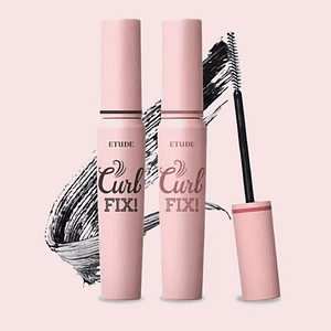 Mascara pentru volum și curbare, Etude, Curl Fix Mascara, 8g