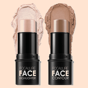 Iluminator și contur, FOCALLURE, Highlighter & Contour, 6g