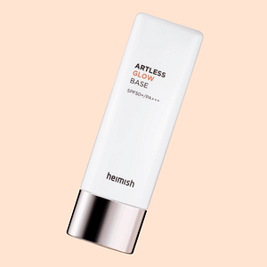 Bază iluminatoare cu protecție solară, Heimish, Artless Glow Base, SPF50+ PA+++, 40ml