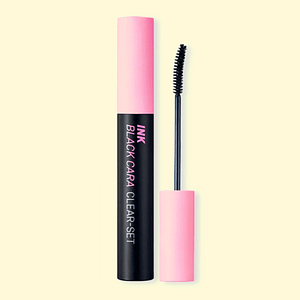 Mascara pentru gene, Peripera, Ink Black Cara, Clear Set Curling, 9g
