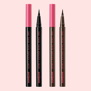 Eyeliner cu pensulă subțire, Peripera, Ink Thin Brush Liner, 0,4g