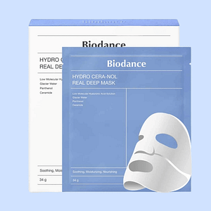 Set 4 masti hidratante Hydro Cera-nol Real Deep, Biodance, 34g * 4 buc