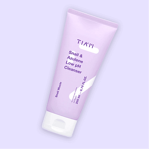 Gel de curățare cu pH scăzut și extract de melc și azulene, TIA'M, 200ml