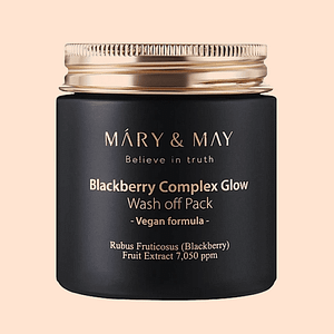 Mască de față iluminatoare cu complex de mure, Mary & May, 125g