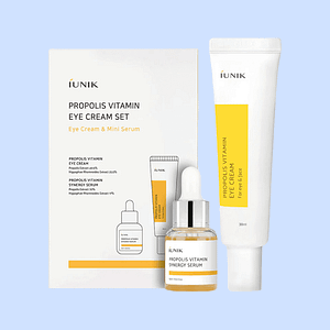 Set cremă pentru ochi cu propolis și ser cu vitamine, iUNIK