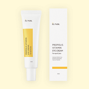Crema de ochi cu propolis și vitamina, iUNIK, 30ml