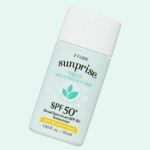 Crema solară ușoară, Sunprise, Mild Airy Finish Sun Milk, SPF50+ PA++++, 55ml