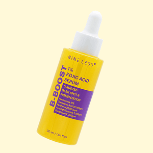 Ser de față iluminator cu 1% acid kojic, Nine Less B-Boost, 30ml