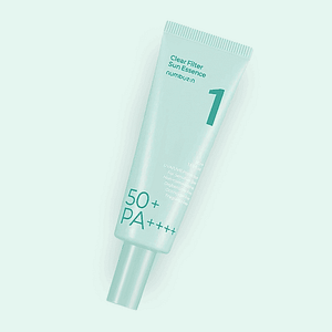 Numbuzin SPF, Esenta Protectie Solara Clear Filter No.1, SPF50+ PA++++, 50ml