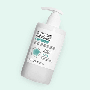 Gel de duș cu glutathion și niacinamidă, APLB, 300ml