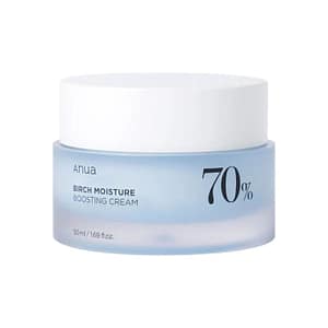 Crema hidratantă cu 70% suc de mesteacăn, Anua, 50ml