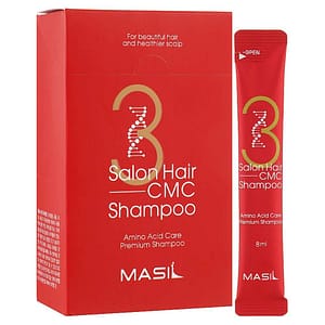 Șampon stick CMC pentru păr, Masil, 3 Salon Hair, 8ml, 20 buc