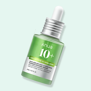 Anua Azelaic Acid 10 - Pentru roșeață cu 10 tipuri de acid hialuronic, 30ml