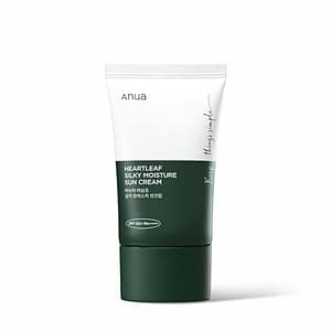Crema solară SPF Heartleaf Silky Moisture, Anua, 50ml