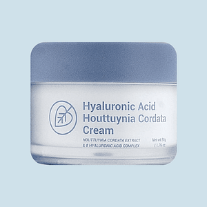 Crema cu acid hialuronic și Houttuynia Cordata, esfolio, 50g