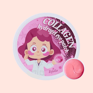 Patchuri cu hidrogel pentru ochi cu colagen, esfolio, 60buc