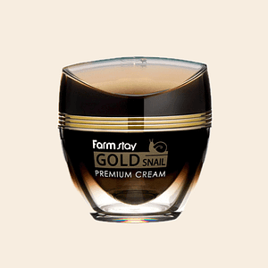 Crema pentru fata cu extract de melc, Gold Snail Premium, farmstay, 50ml