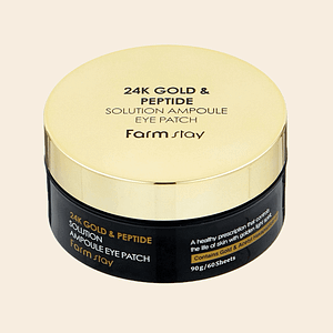 Patchuri pentru ochi cu 24K aur și peptide, farmstay, 60 buc