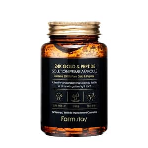 Crema hidratanta anti imbatranire cu 24K aur si peptide, farmstay, 250ml