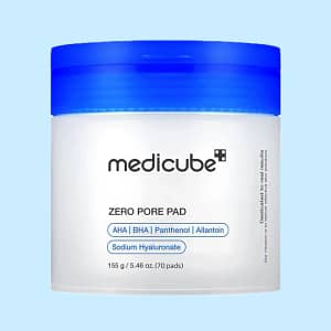 Dischete exfoliante pentru curățare profundă, Medicube, Zero Pad 2.0, 70 buc