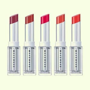 Luciu de buze gel cu efect de strălucire naturală, Dewy Gel Glaze Stick, WAKEMAKE