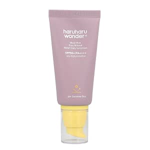 Crema solara SPF50+ PA++++ ten sensibil Black Rice Pure Mineral Relief Daily Sunscreen, Haruharu WONDER, 50ml