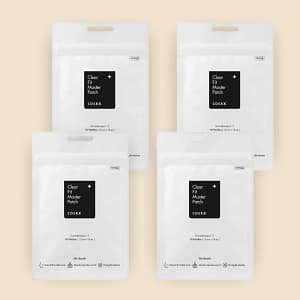 Set 4 pachete plasturi pentru cosuri COSRX Clear Fit Master Patch, 72 buc