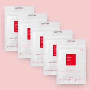 Set 5 pachete plasturi pentru acnee, Acne Pimple Master, COSRX, 120 buc