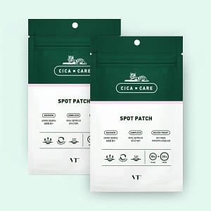 Set 2 pachete plasturi pentru acnee, Cica Spot Patch, VT Cosmetics, 96 buc