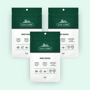 Set 3 pachete plasturi pentru acnee, Cica Spot Patch, VT Cosmetics, 144 buc