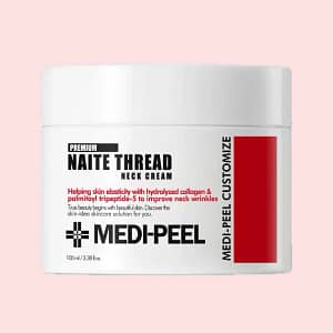 Cremă cu peptide pentru gât și decolteu, Collagen Naite Thread Neck Cream Premium 2.0, Medi-Peel, 100ml