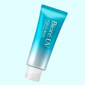 Protectie solara SPF 50+ PA++++, Biore UV Aqua Rich Watery Essence Sunscreen, Kao, 24g