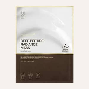 Masca de fata cu efect antirid si peptide, Deep Peptide Radiance Mask, Medicube, 27ml