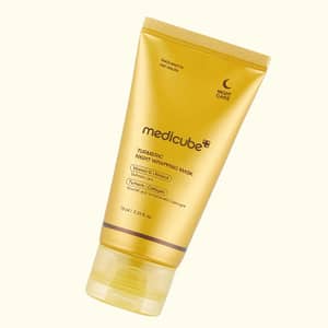 Masca de fata cu turmeric si acid kojic, Night Wrapping Mask, Medicube 75 ml