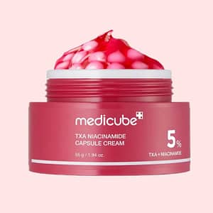 Crema de fata iluminatoare anti-pete, TXA Niacinamide Capsule, Medicube, 55g