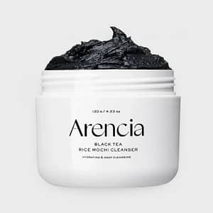 Spuma de curatare faciala cu mochi de orez, Black Tea Rice Mochi Cleanser, Arencia, 120g