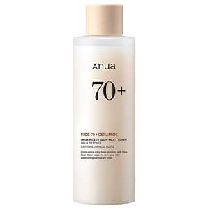 Toner facial, Rice 70 Glow Milky Toner Mini, Anua, 40ml