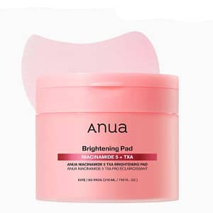Paduri faciale, Brightening Niacinamide 5 + TXA 210ml, Anua, 60 buc